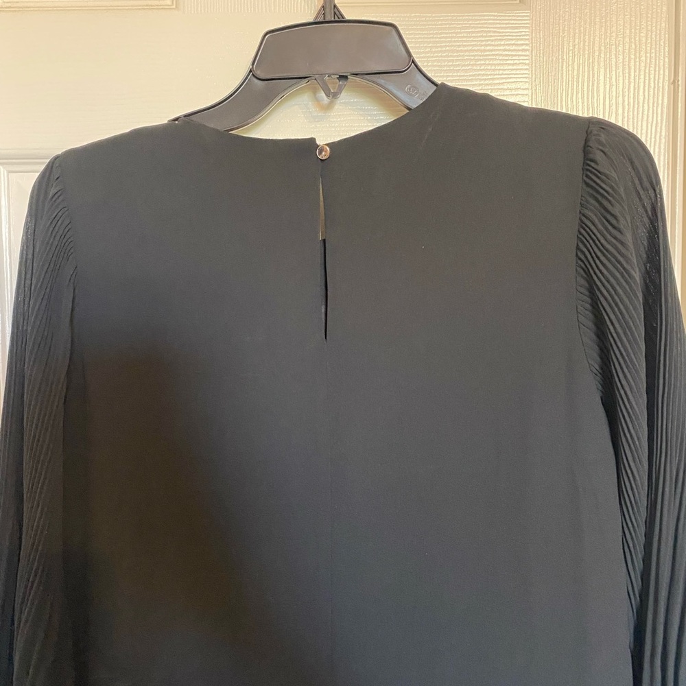 H&M midi black dress